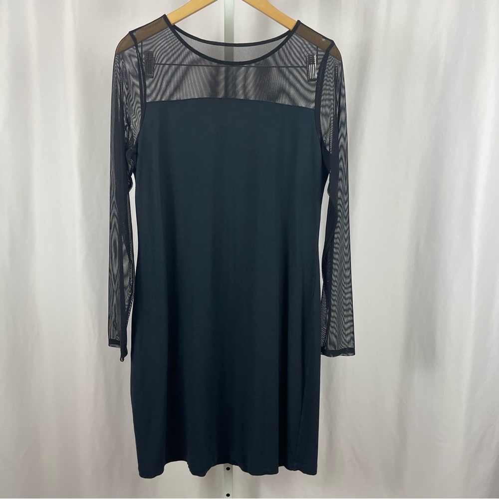 Tommy Bahama Black Long Sleeve Dress